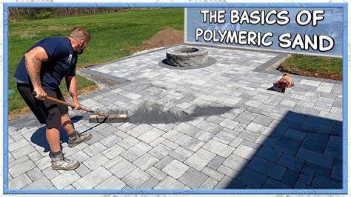How deep should polymeric sand be?