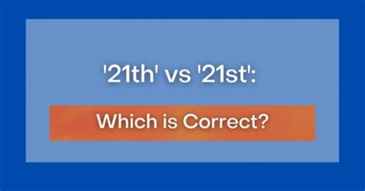 How do you write 21st in Word?
