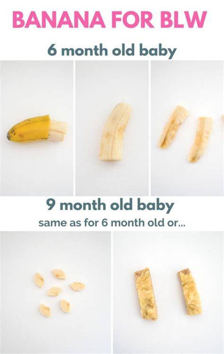 How much banana can a 8 month old baby eat?