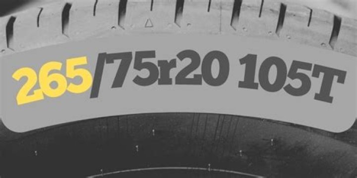 How wide is a 265 tire?