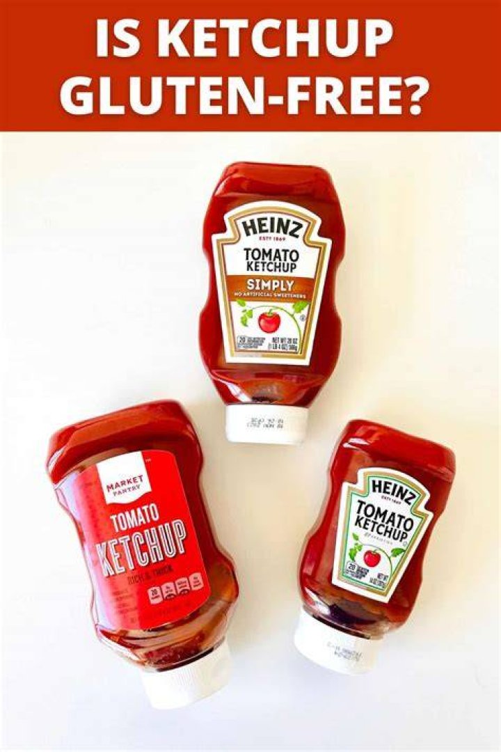 Is gluten in ketchup?