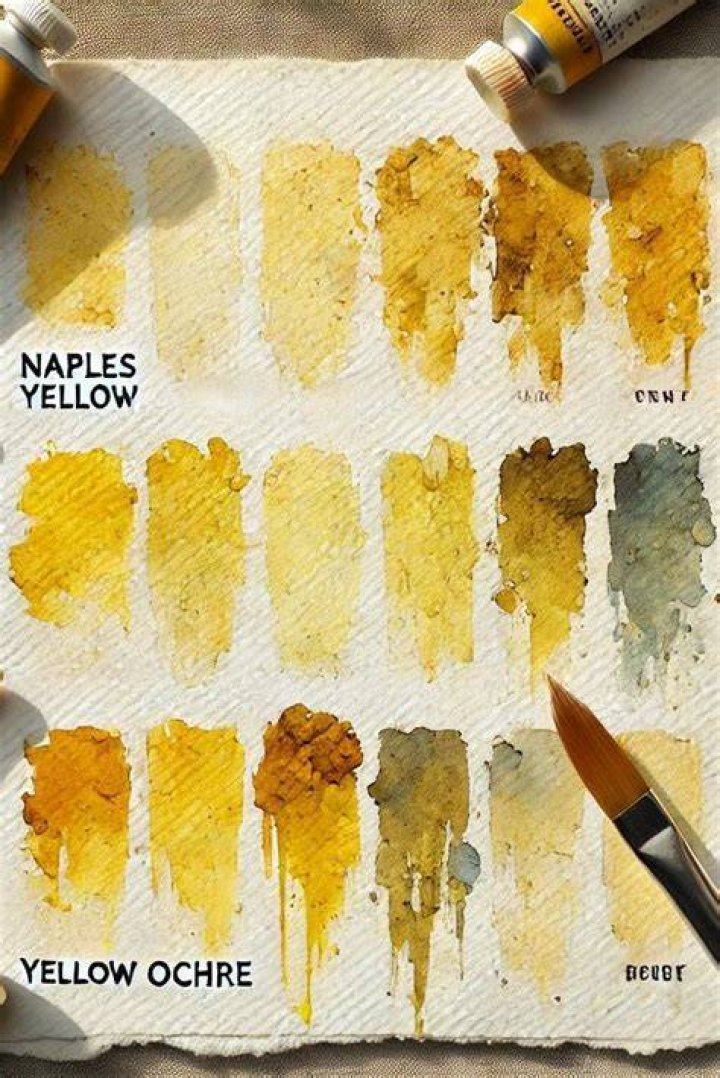 Is Naples yellow similar to yellow ochre?