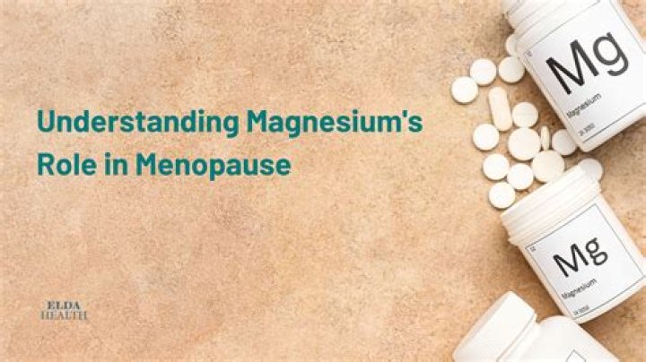 Should I take magnesium during menopause?