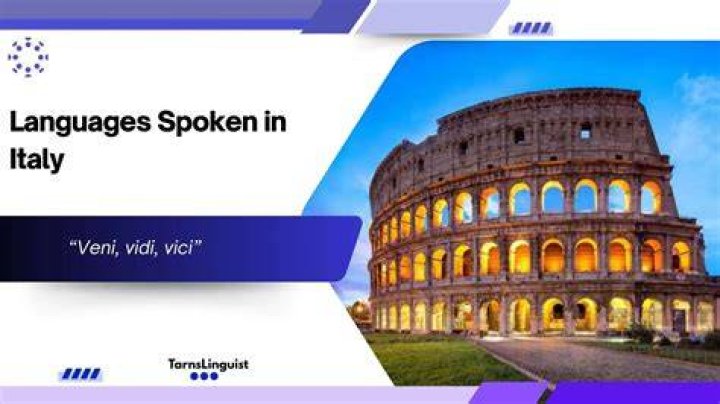 What are the top 3 languages spoken in Italy?