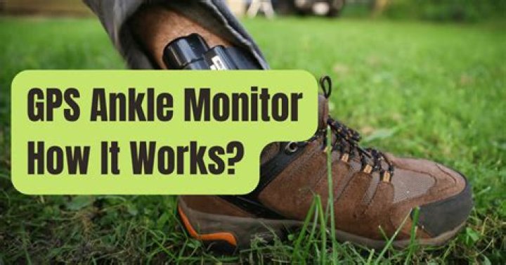 What does it mean when your ankle monitor is blinking red?