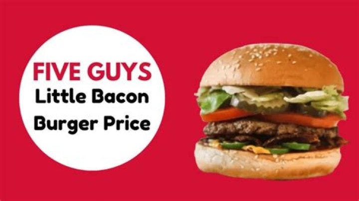 What kind of bacon does Five Guys use?