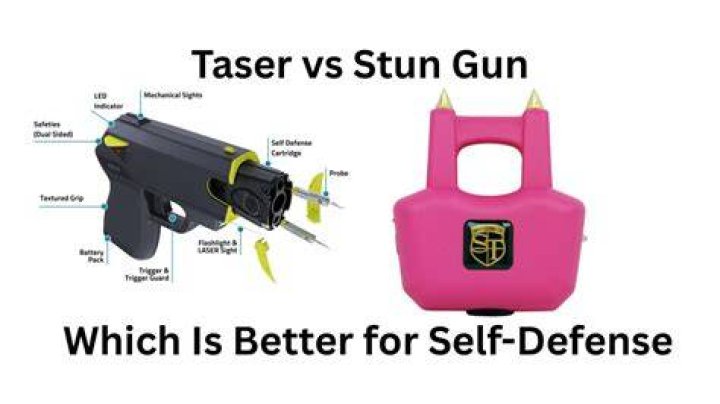 Which is better for self-defense Taser or stun gun?