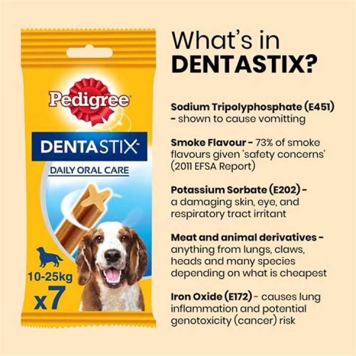Why are Dentastix not good for dogs?